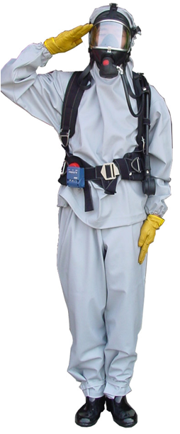 防毒服２